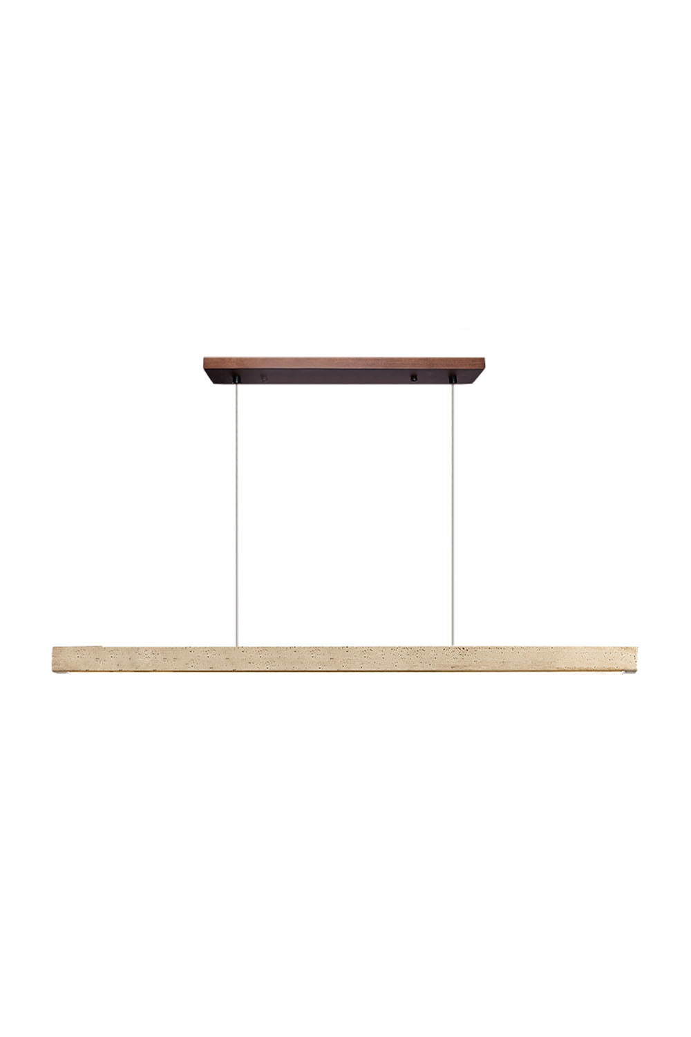 Wabi-sabi Minimalist Long Chandelier
