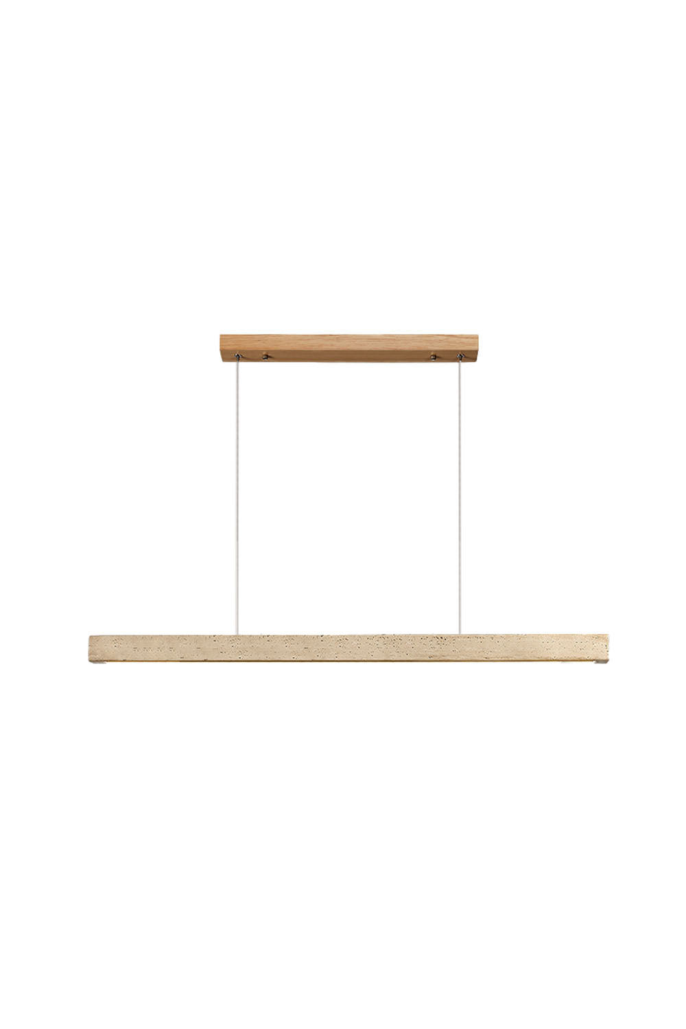 Wabi-sabi Minimalist Long Chandelier