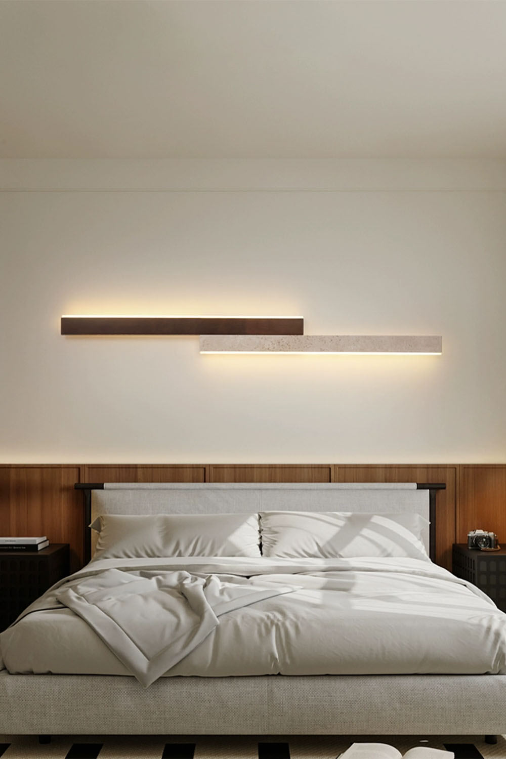 Wabi-sabi Minimalist Strip Wall Lamp