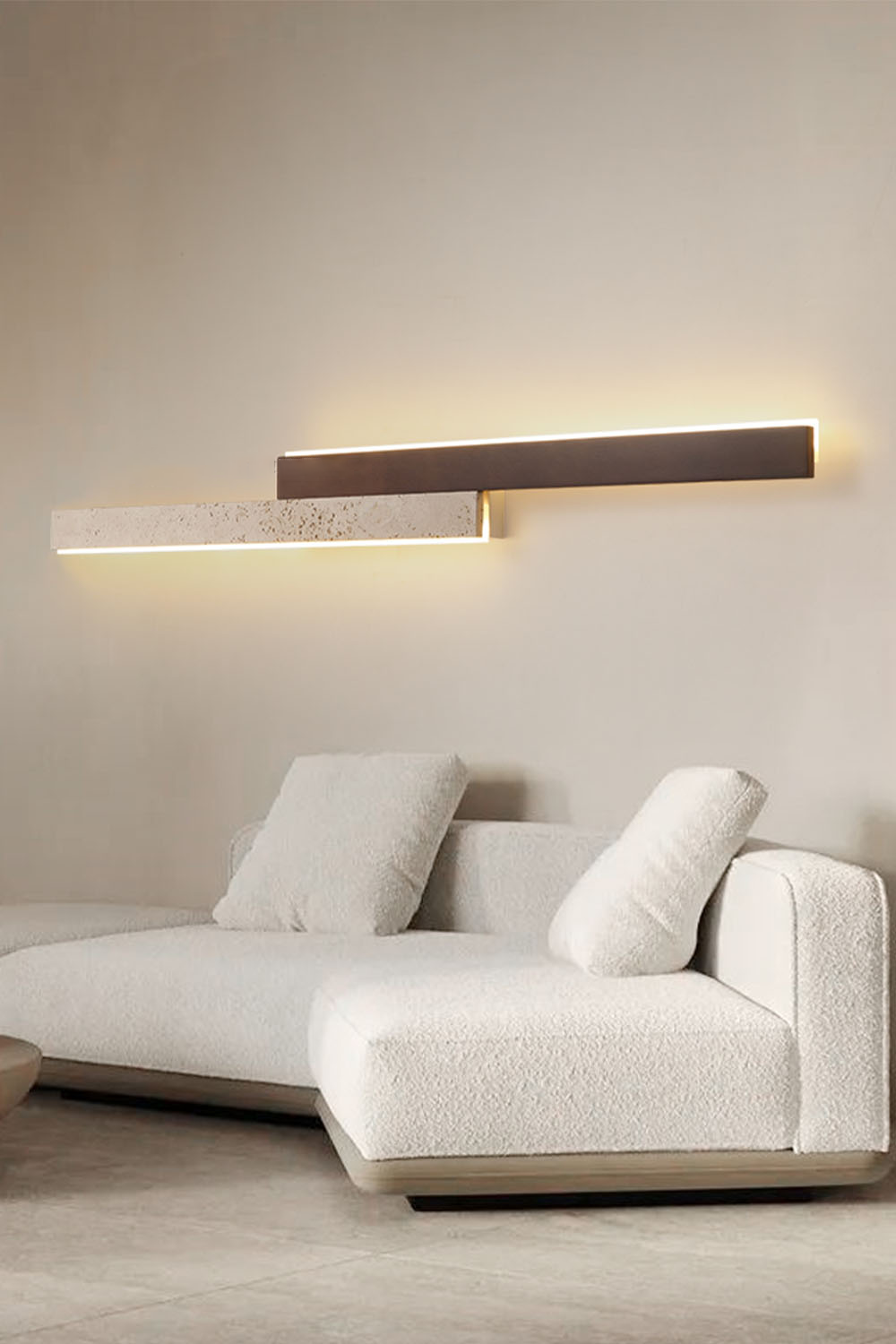 Wabi-sabi Minimalist Strip Wall Lamp