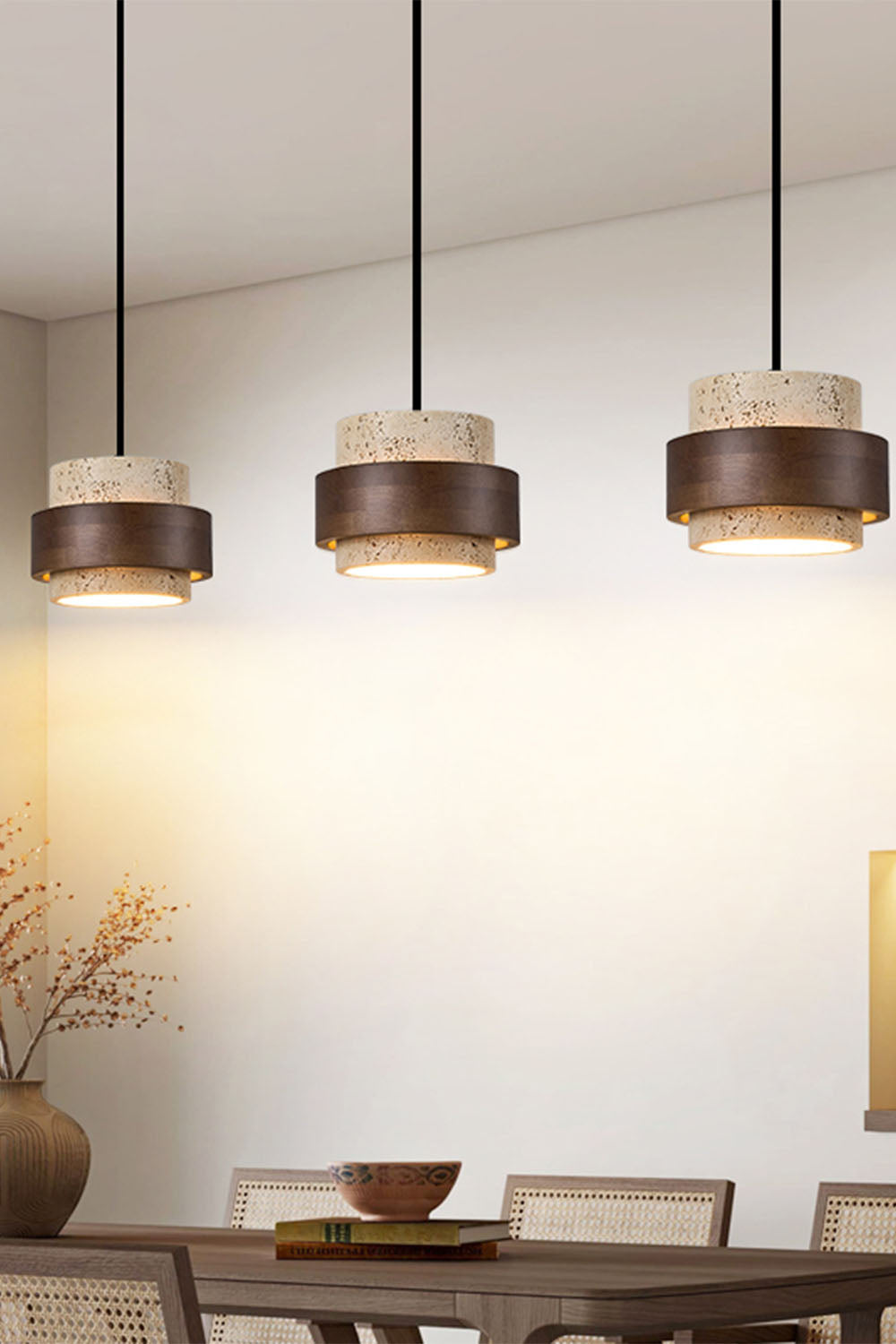 Wabi-sabi Ring Pendant Light