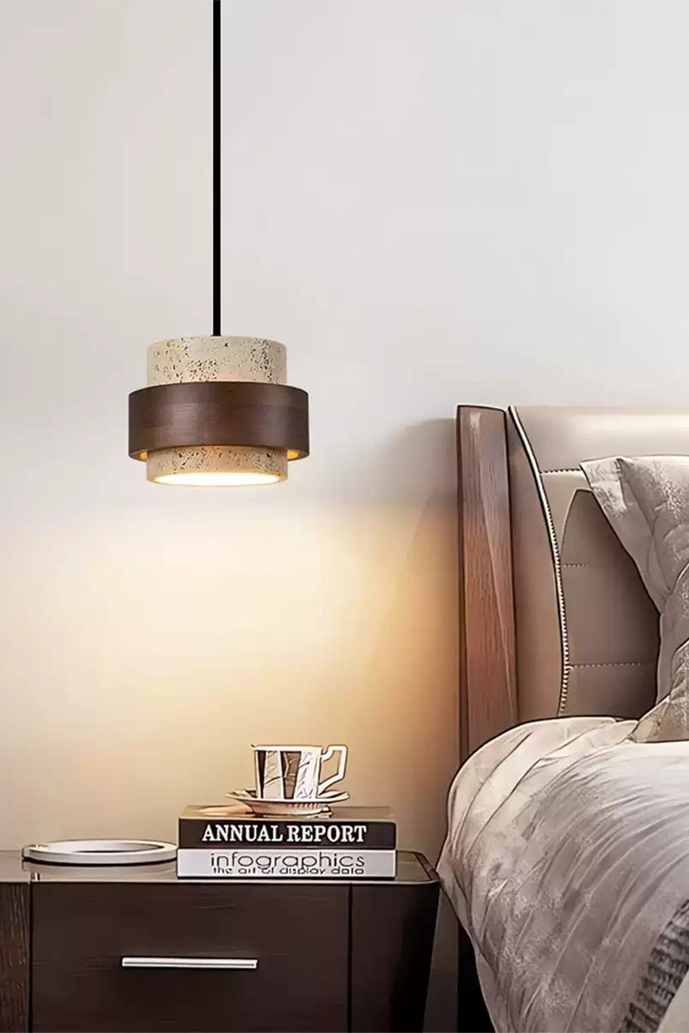 Wabi-sabi Ring Pendant Light