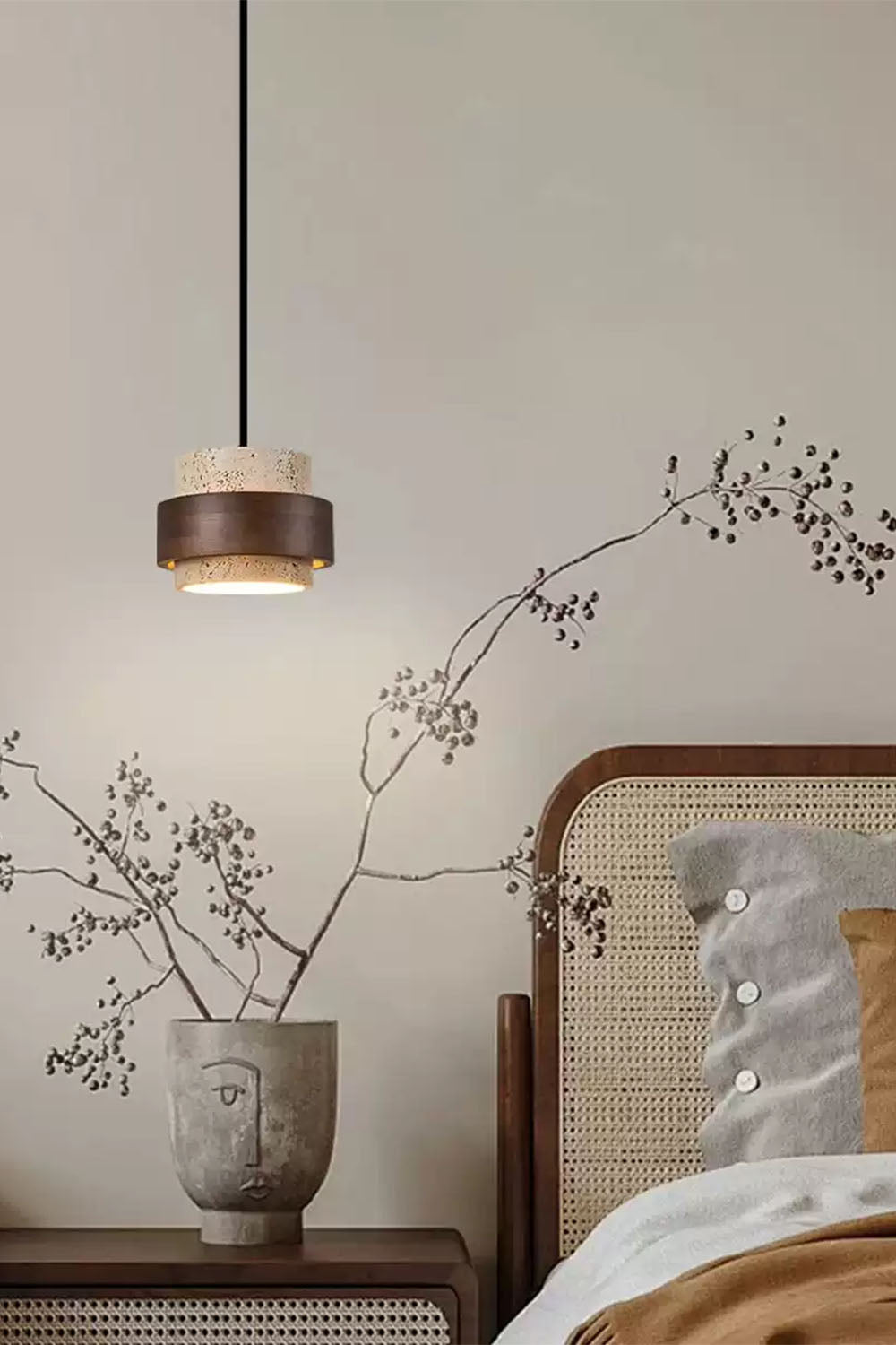 Wabi-sabi Ring Pendant Light