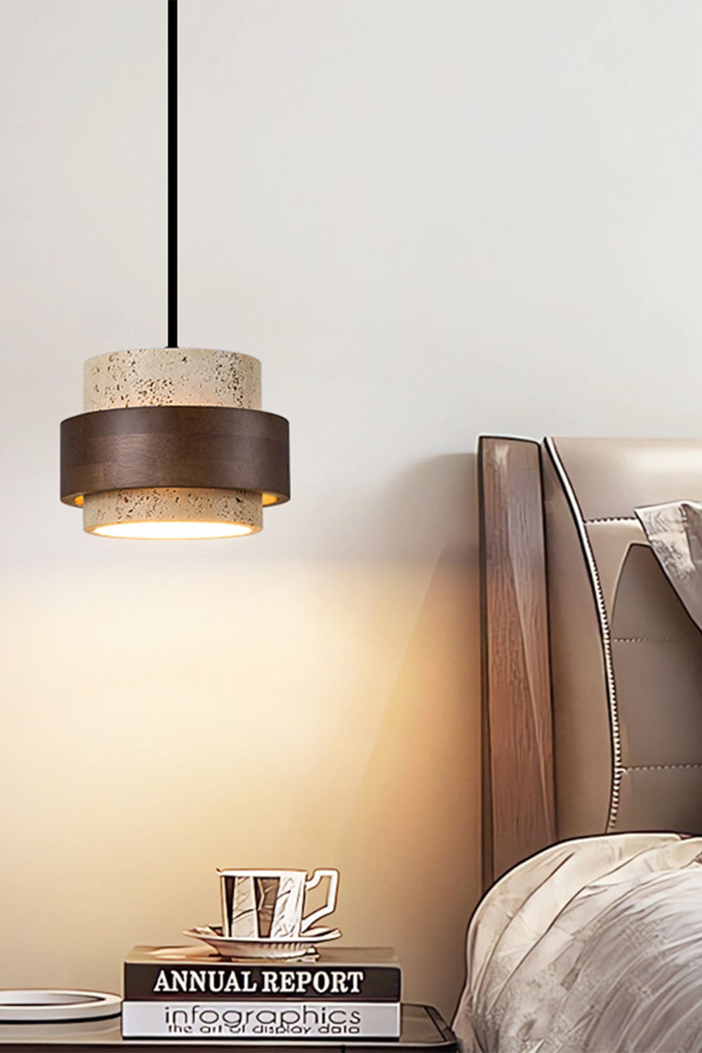 Wabi-sabi Ring Pendant Light
