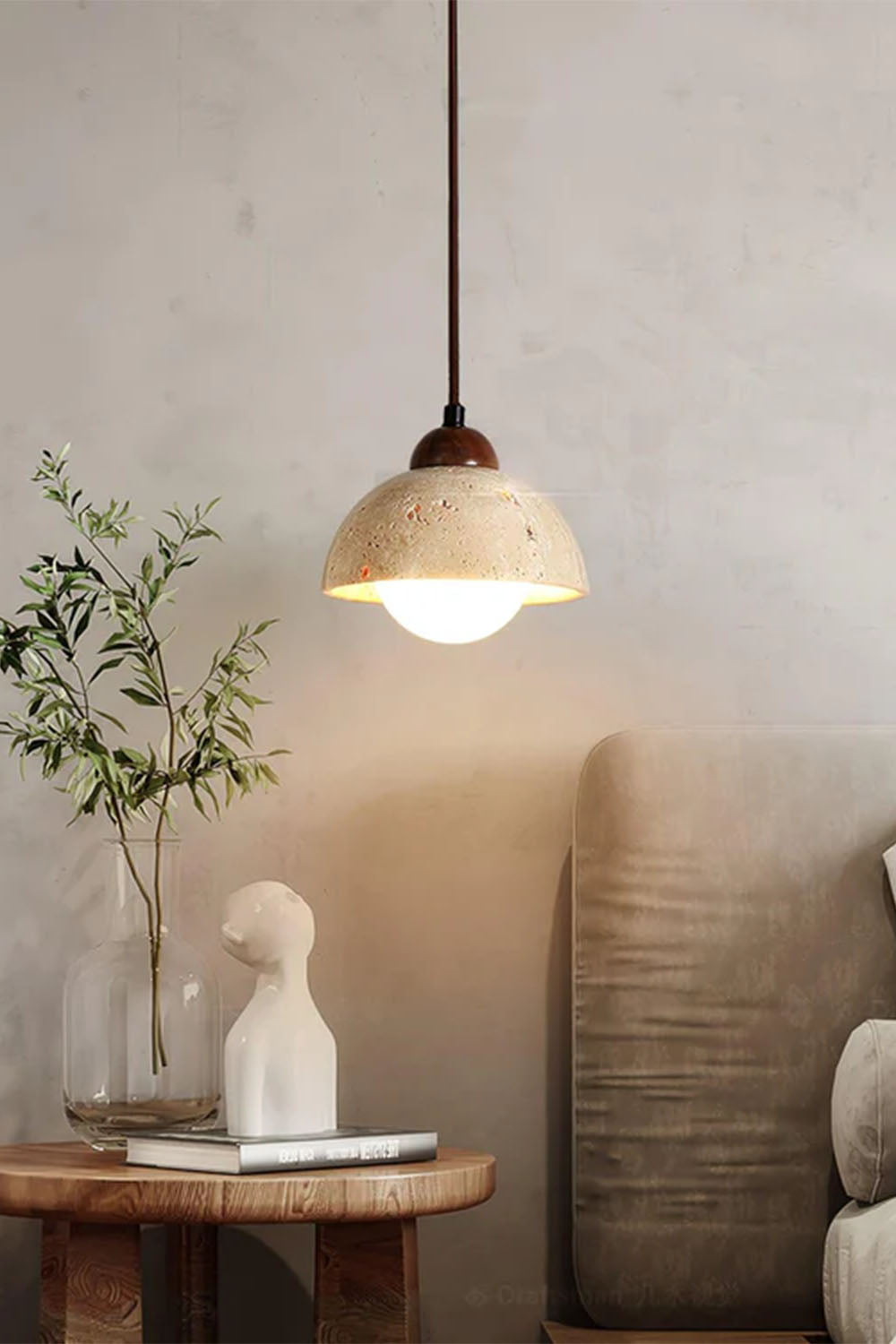 Wabi-sabi Vintage Pendant Light