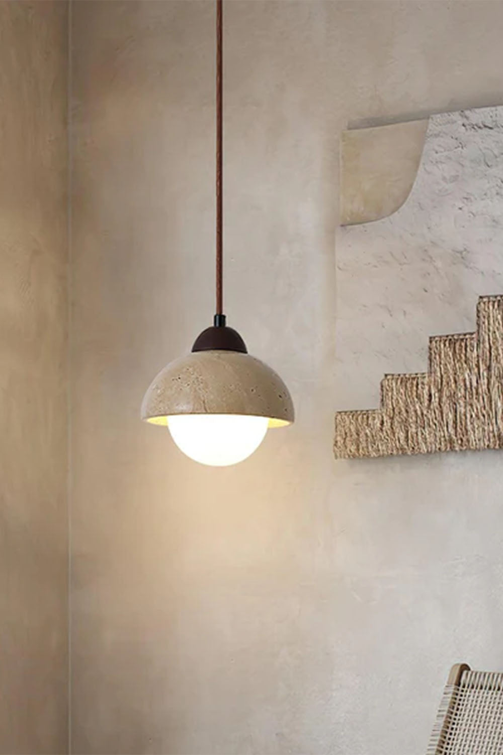 Wabi-sabi Vintage Pendant Light
