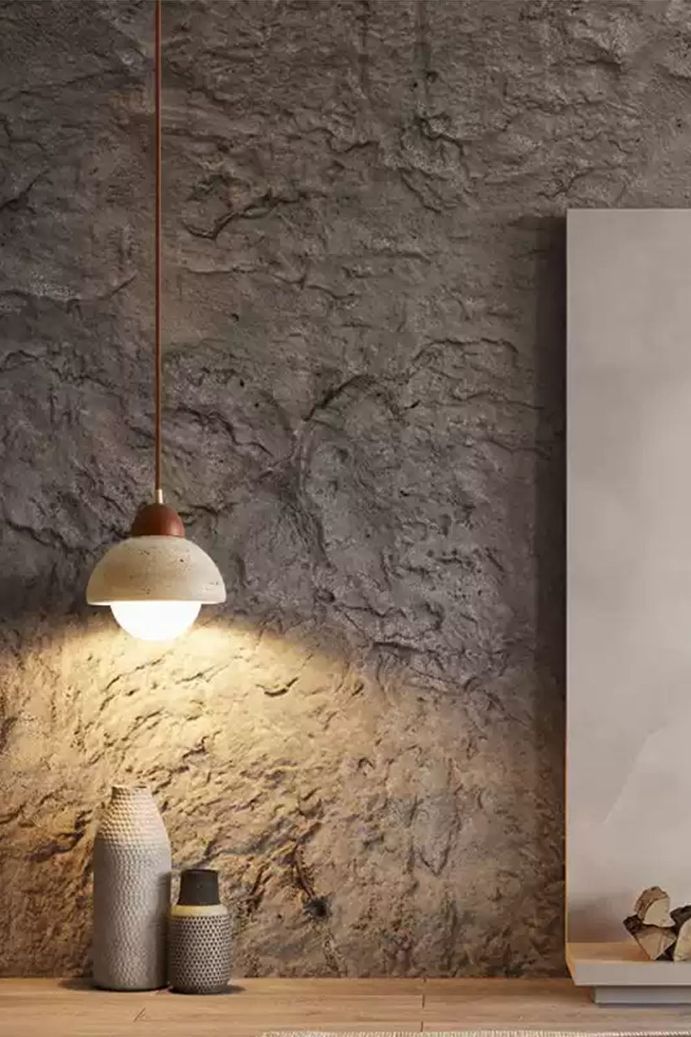Wabi-sabi Vintage Pendant Light