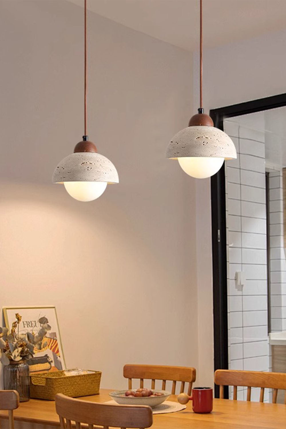 Wabi-sabi Vintage Pendant Light