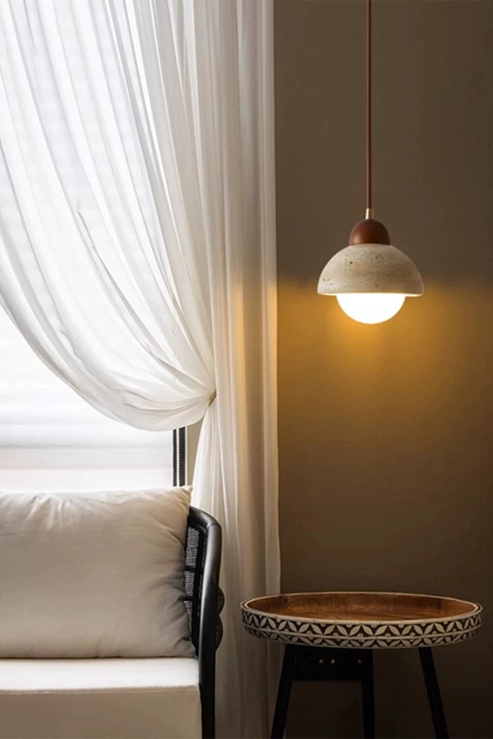 Wabi-sabi Vintage Pendant Light