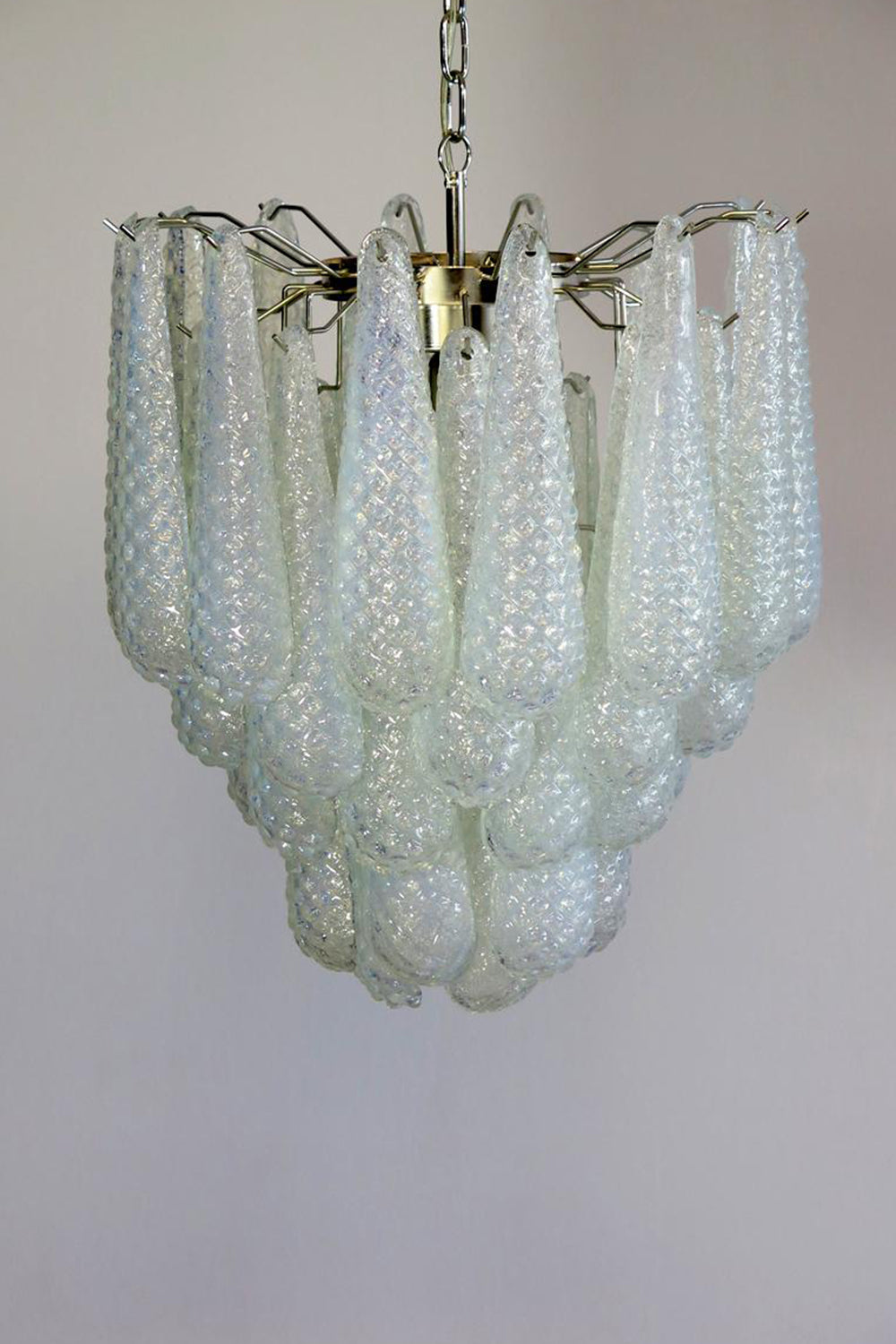 Water Drop Petal Murano Glass Chandelier