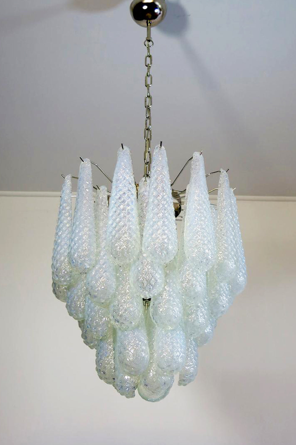 Water Drop Petal Murano Glass Chandelier
