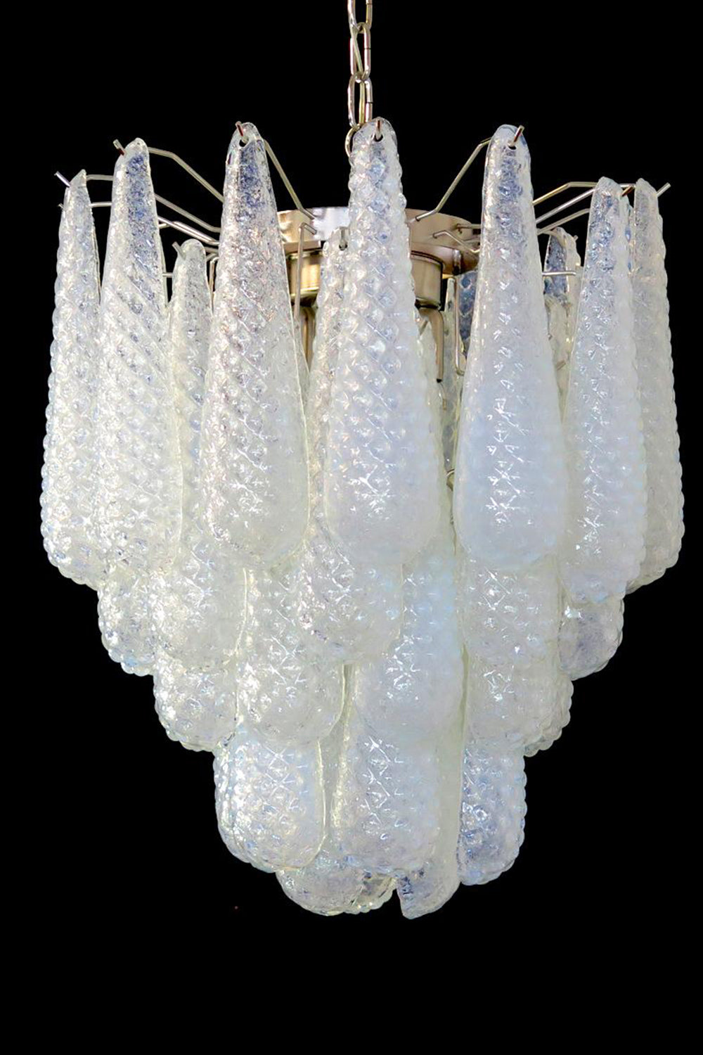 Water Drop Petal Murano Glass Chandelier