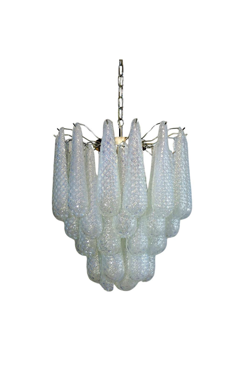 Water Drop Petal Murano Glass Chandelier