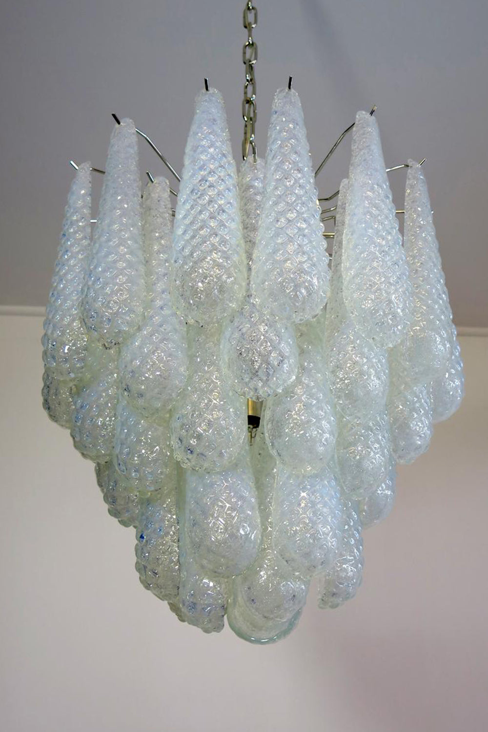 Water Drop Petal Murano Glass Chandelier