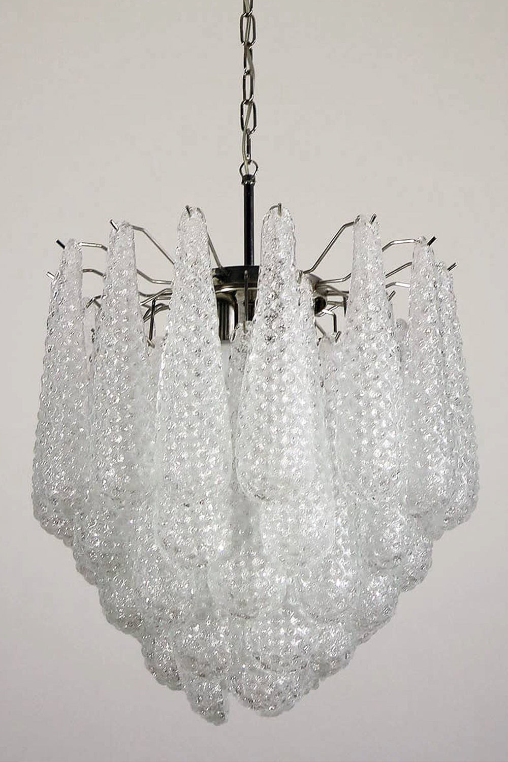 Water Drop Petal Murano Glass Chandelier