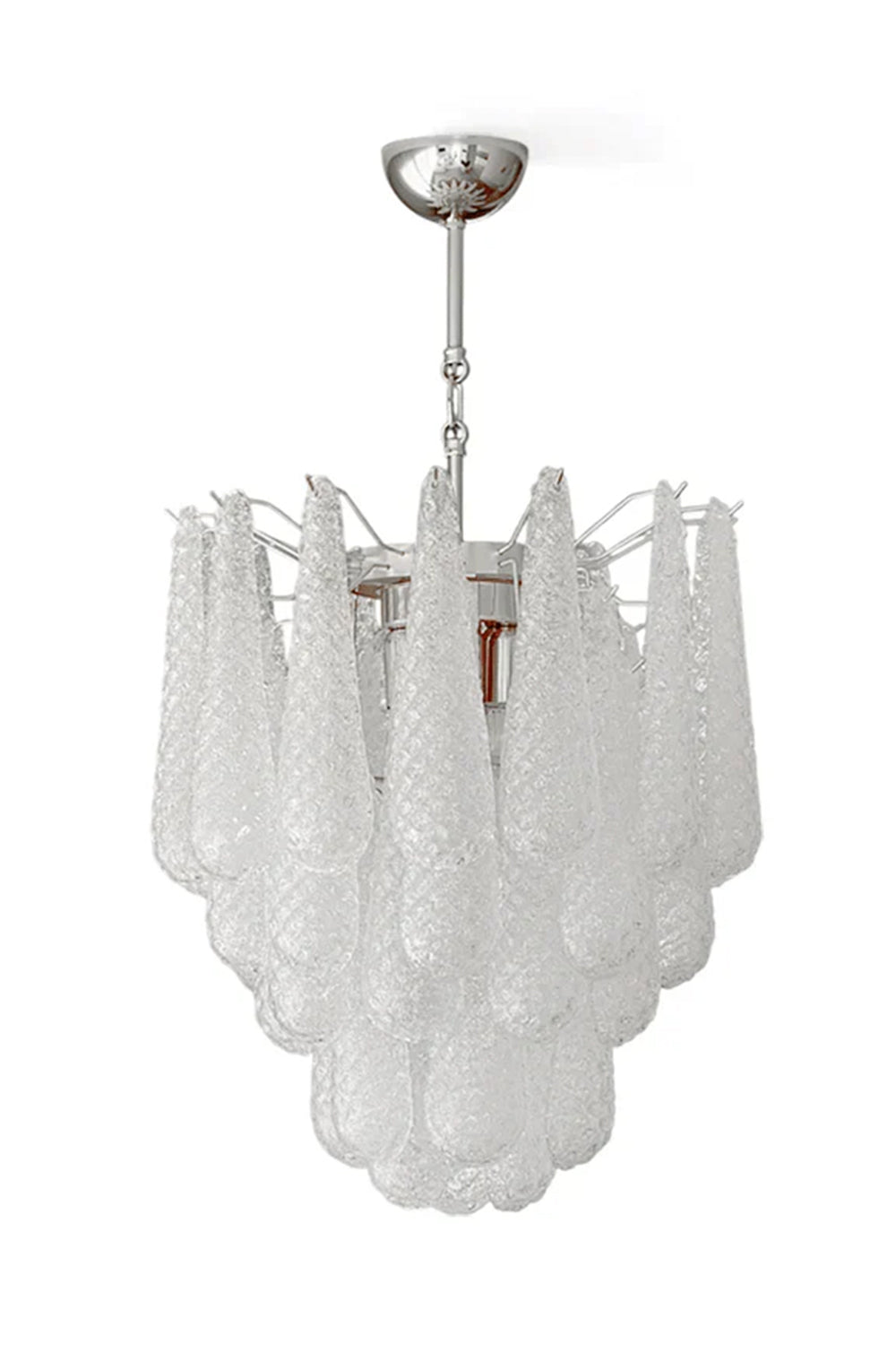 Water Drop Petal Murano Glass Chandelier