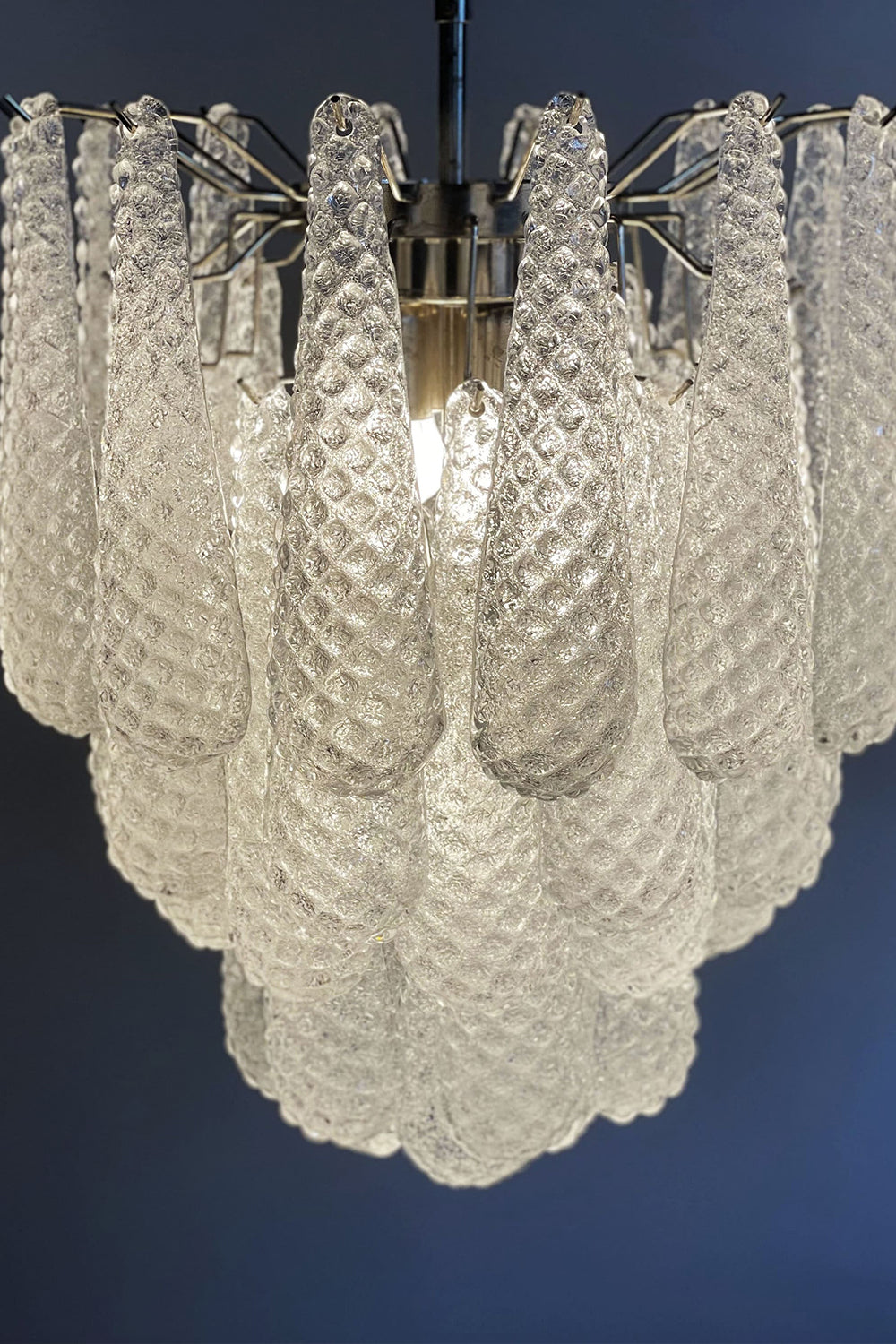 Water Drop Petal Murano Glass Chandelier