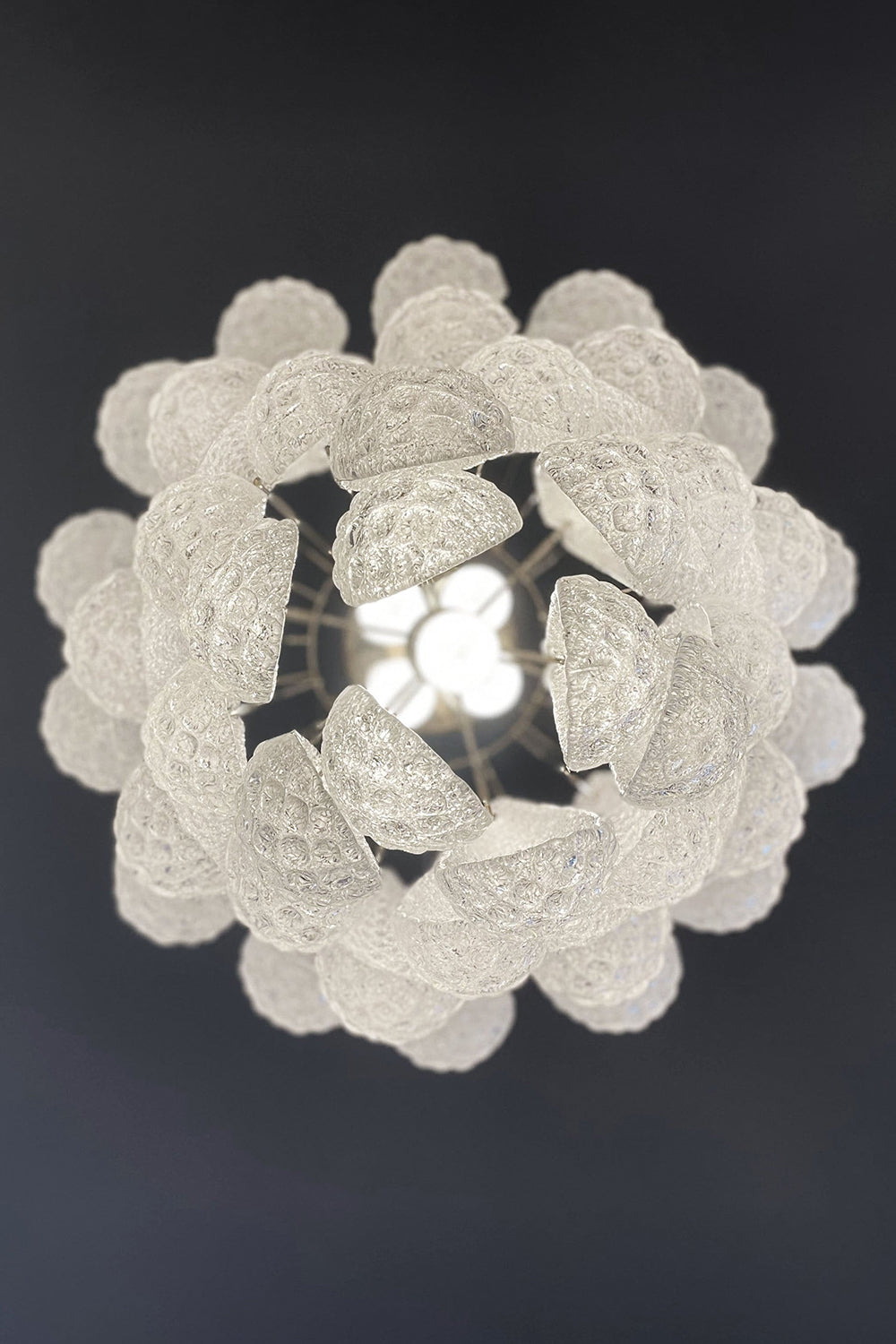 Water Drop Petal Murano Glass Chandelier