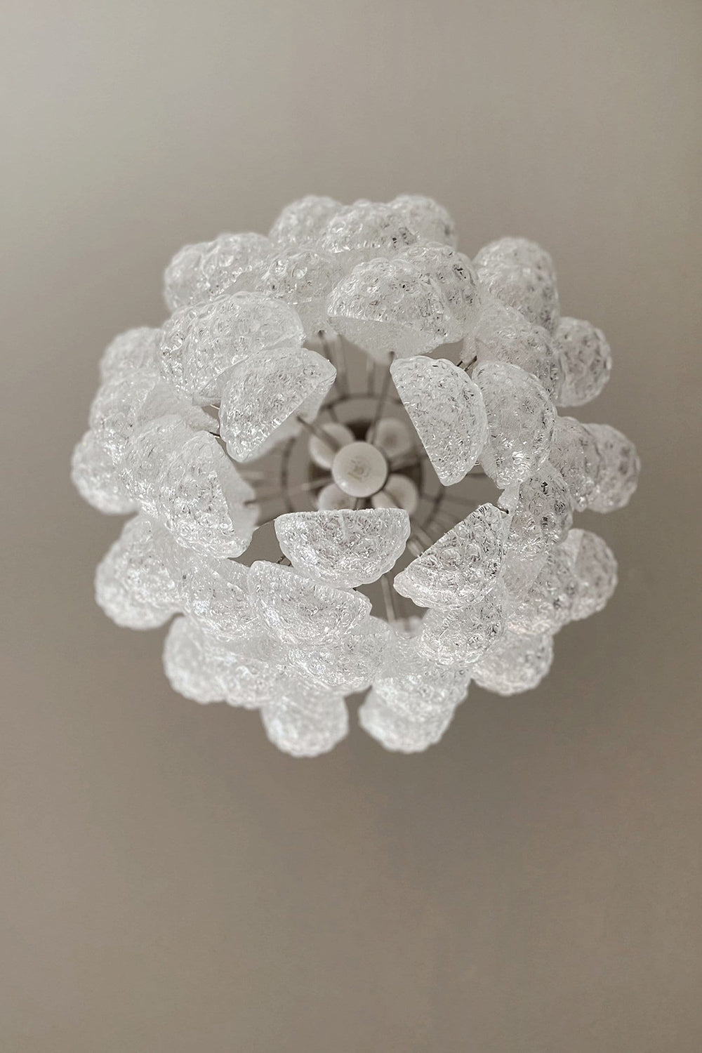 Water Drop Petal Murano Glass Chandelier