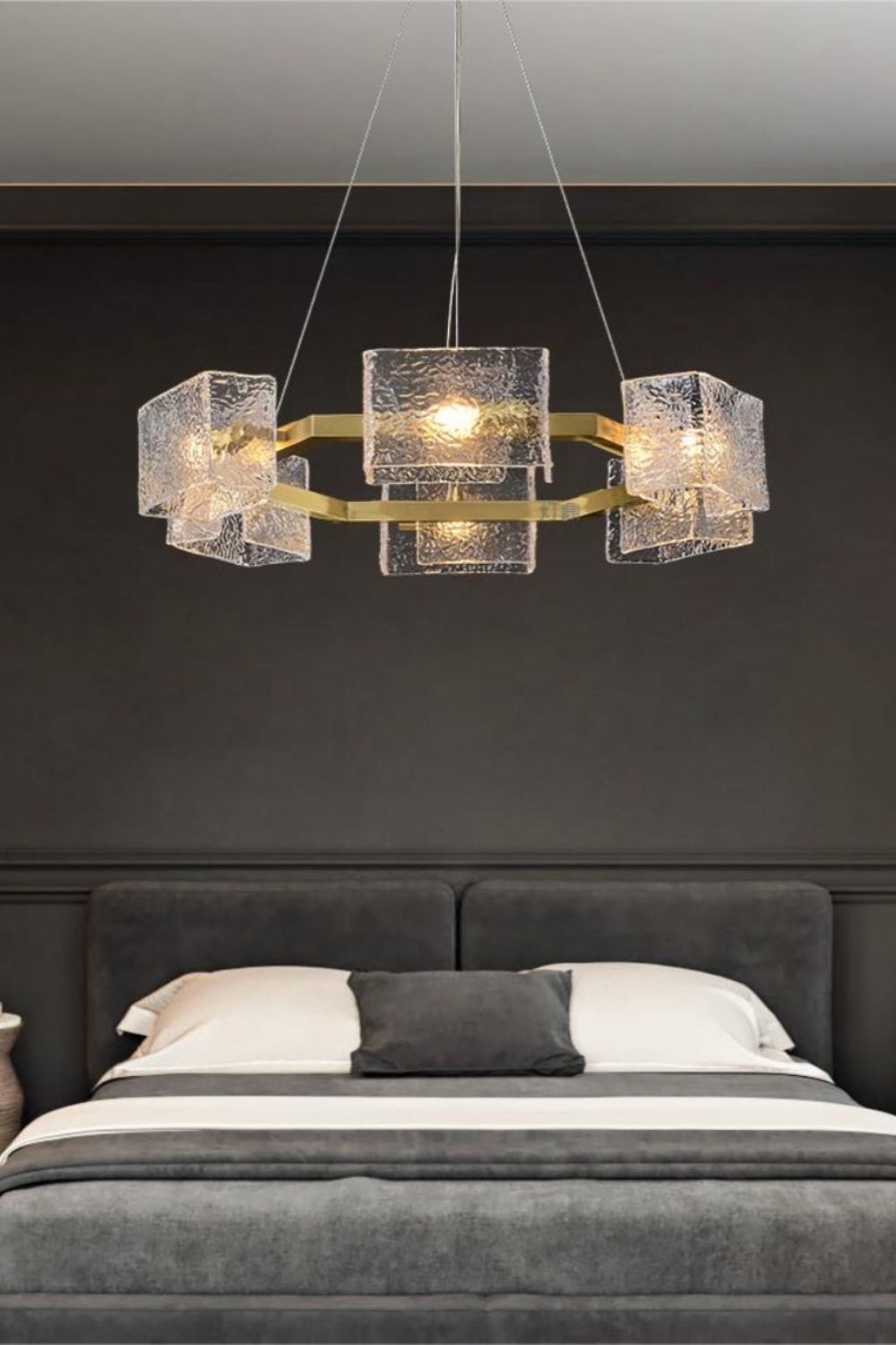 Water ripple glass chandelier - SamuLighting