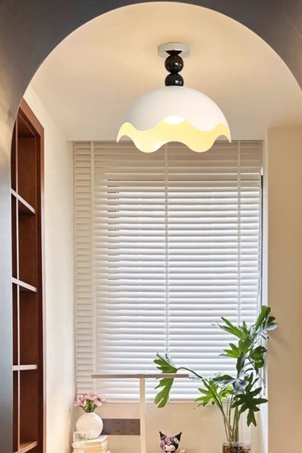 Wave Crest Ceiling Lamp