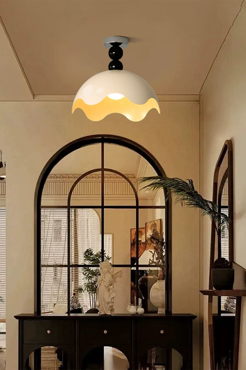Wave Crest Ceiling Lamp