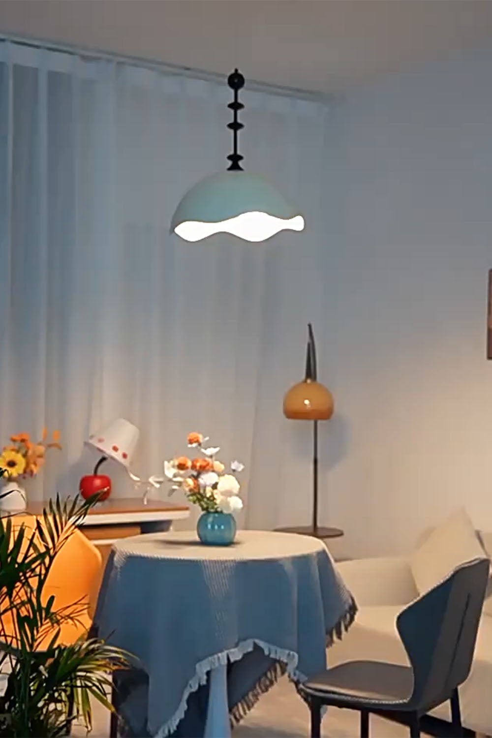 Wave Crest Pendant Lamp