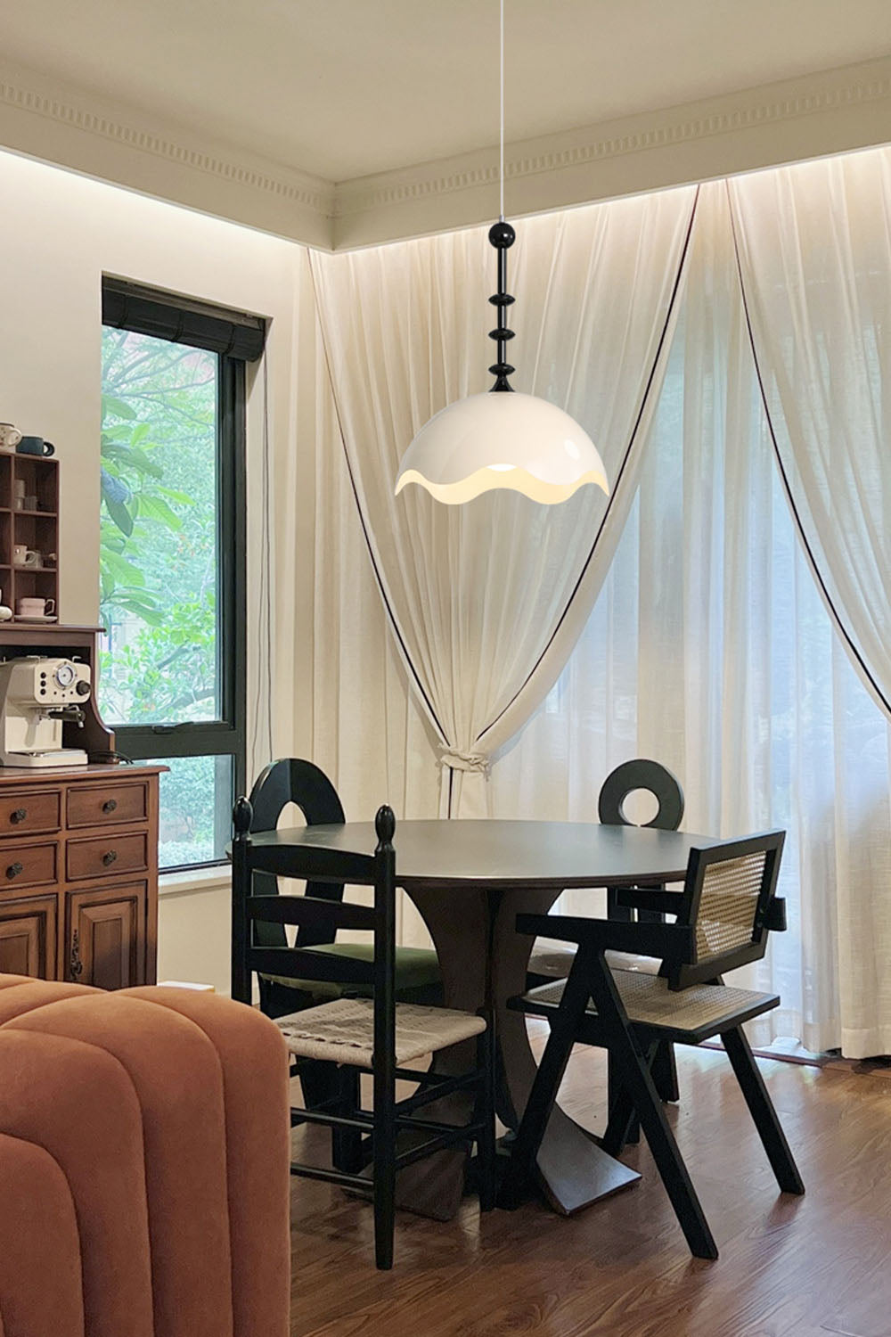 Wave Crest Pendant Lamp