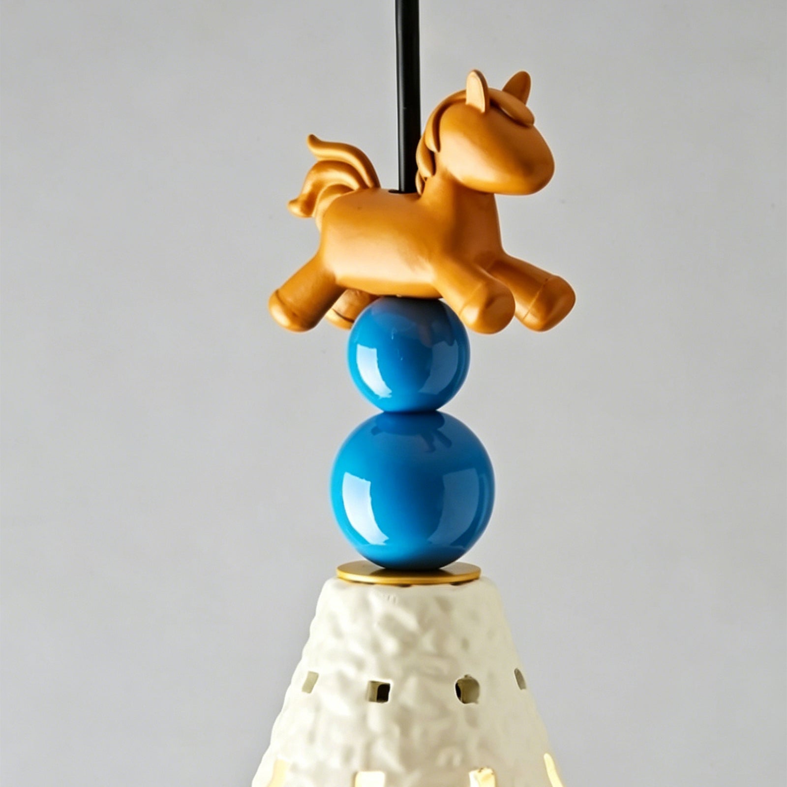 Sculptural Narrative Resin Accents