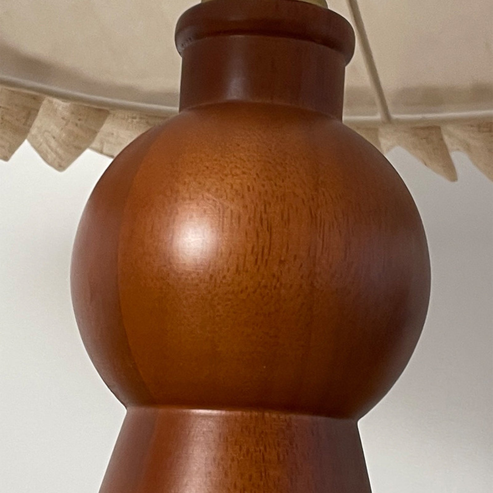 Sculpted Geometric Timber Base