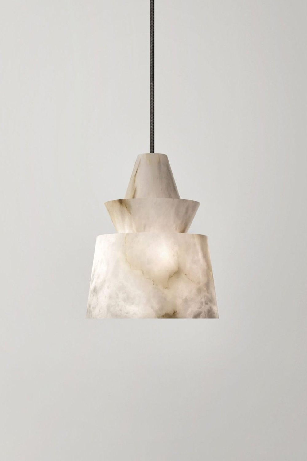 White Alabaster Pendant Light - SamuLighting