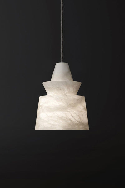 White Alabaster Pendant Light - SamuLighting