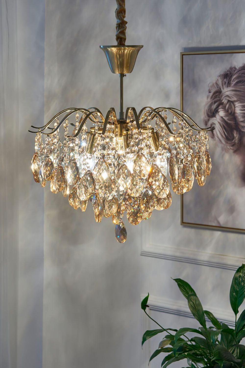 Windchime Crystal Chandelier - SamuLighting