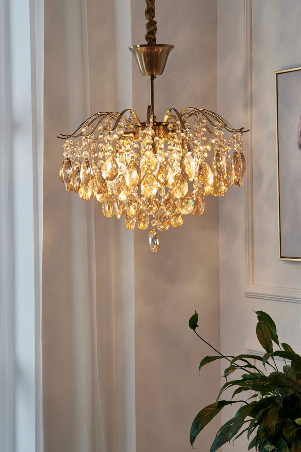 Windchime Crystal Chandelier - SamuLighting