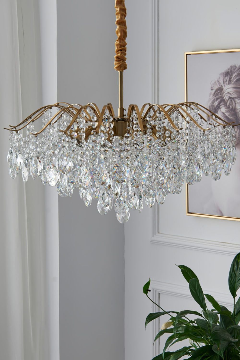 Windchime Crystal Chandelier - SamuLighting