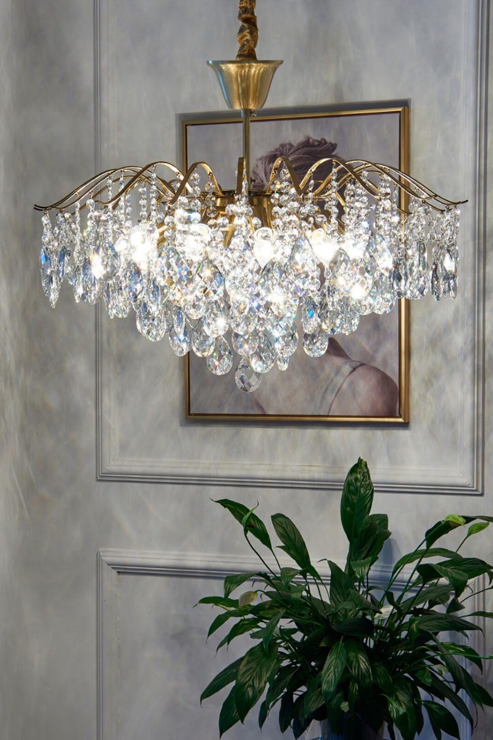 Windchime Crystal Chandelier - SamuLighting