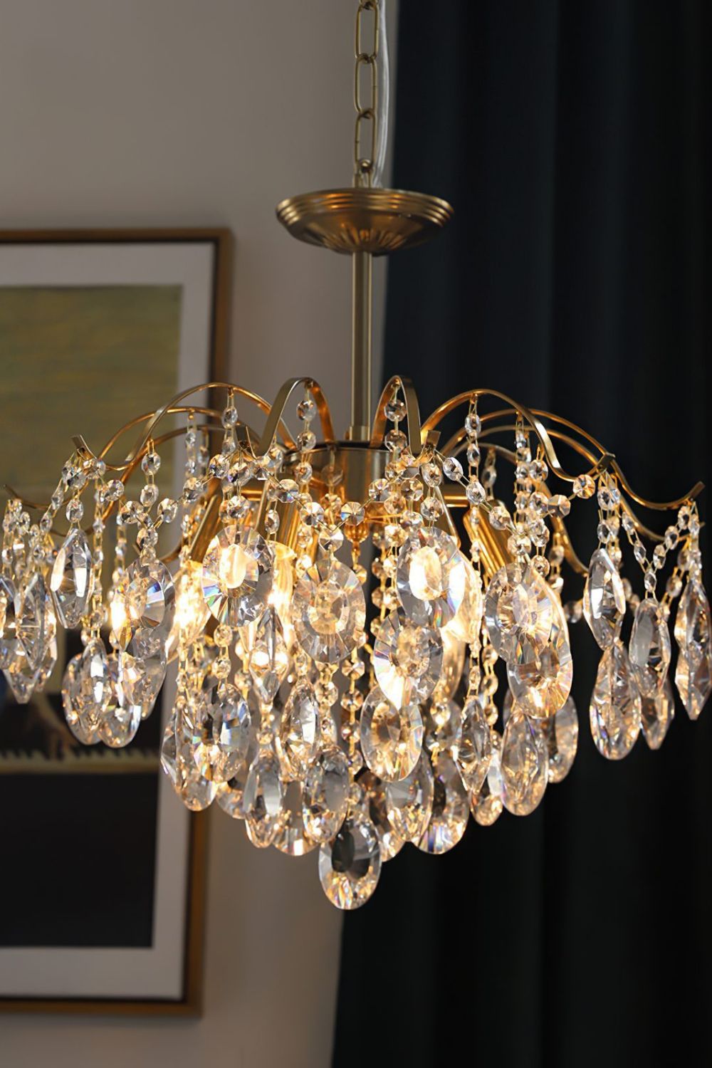 Windchime Crystal Chandelier - SamuLighting