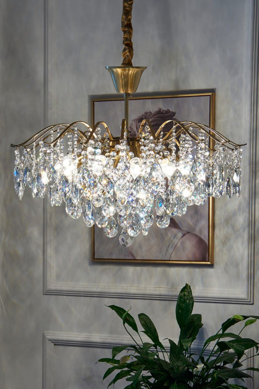 Windchime Crystal Chandelier - SamuLighting