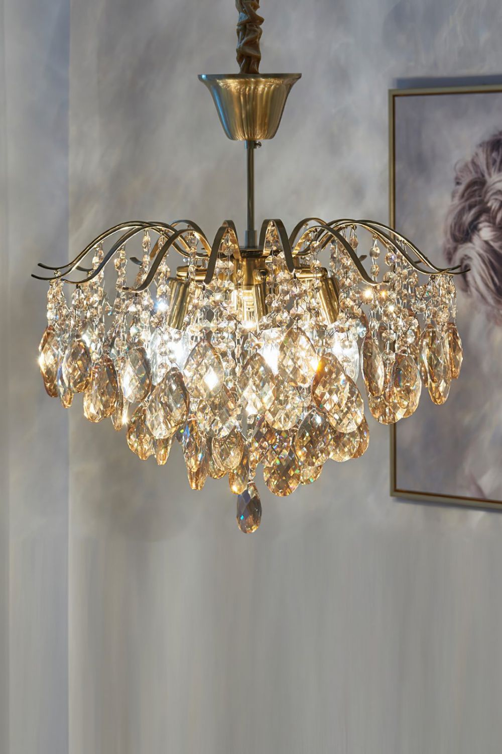 Windchime Crystal Chandelier - SamuLighting