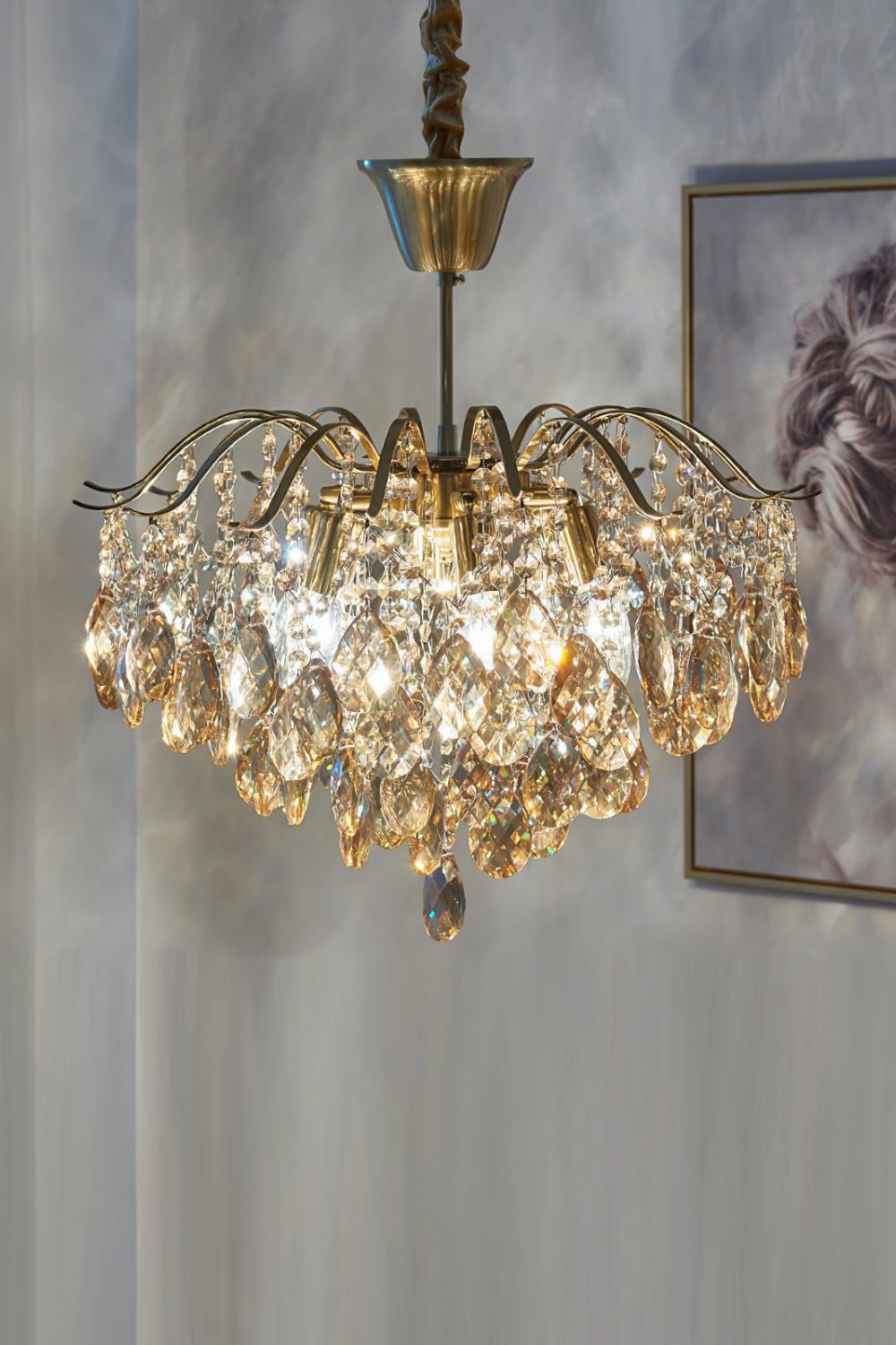 Windchime Crystal Chandelier - SamuLighting