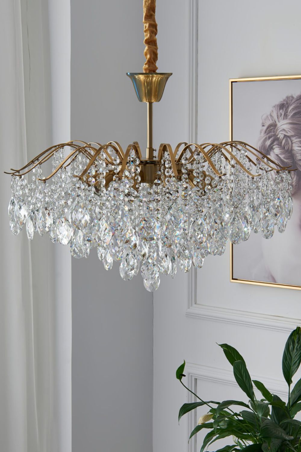 Windchime Crystal Chandelier - SamuLighting