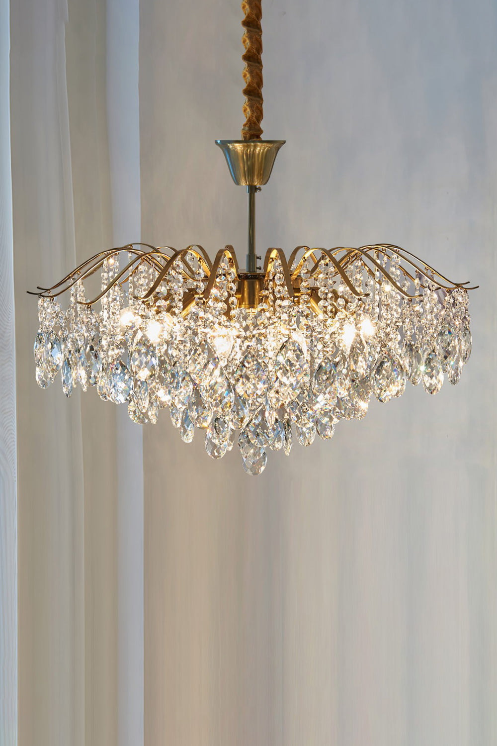 Windchime Crystal Chandelier - SamuLighting