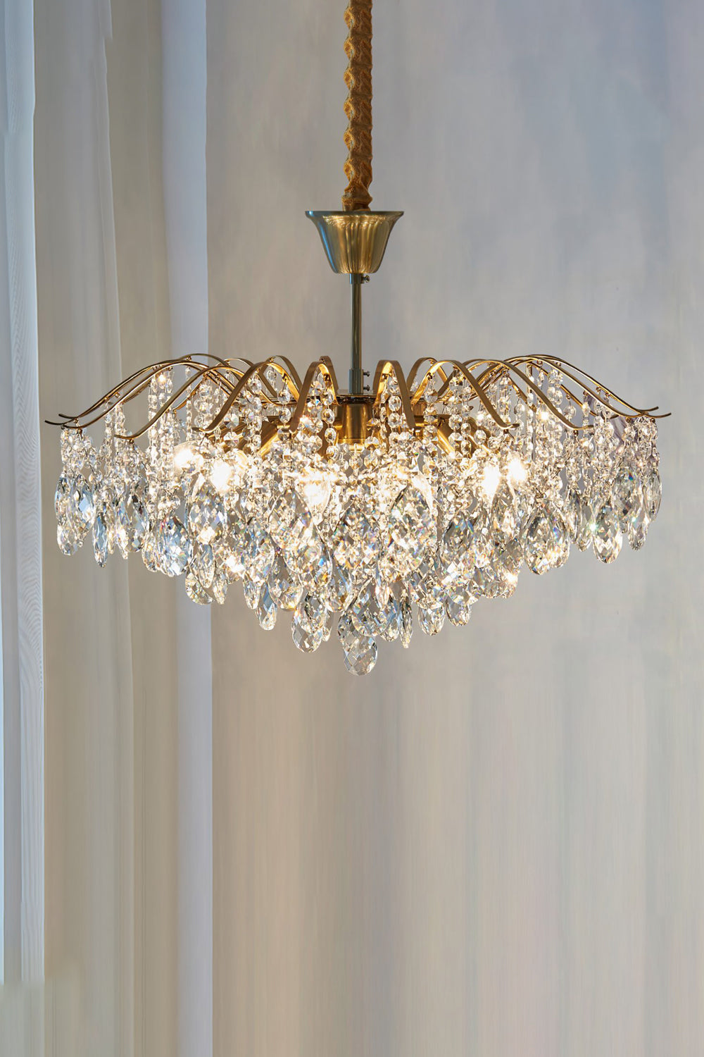 Windchime Crystal Chandelier - SamuLighting