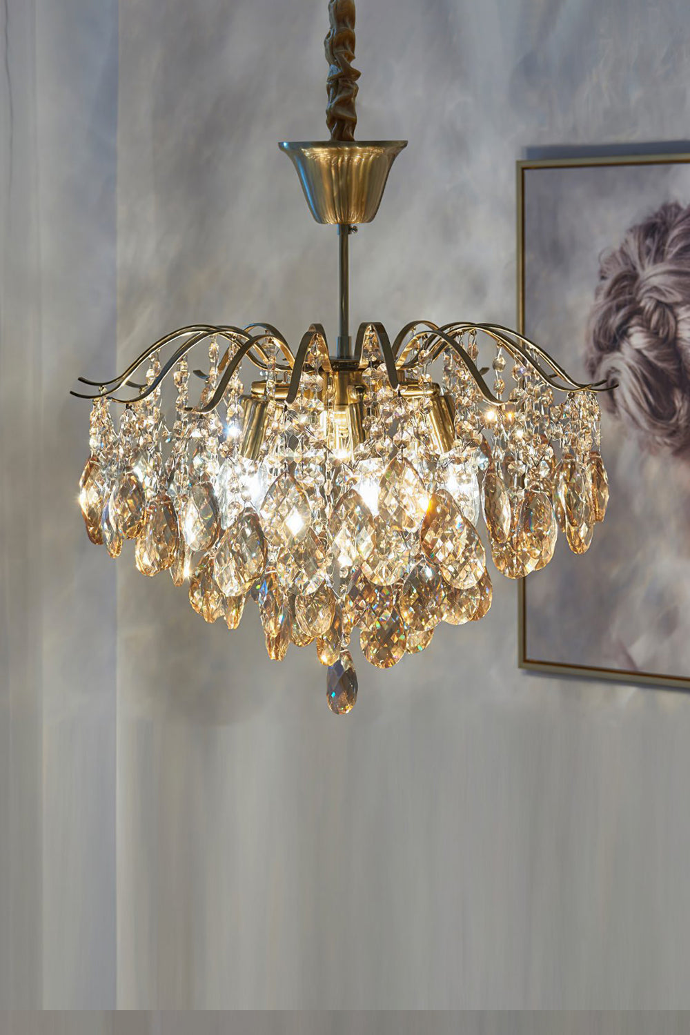 Windchime Crystal Chandelier - SamuLighting