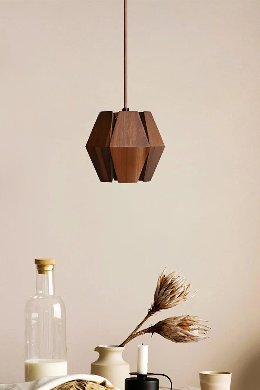 Wood Astris Pendant Lamp