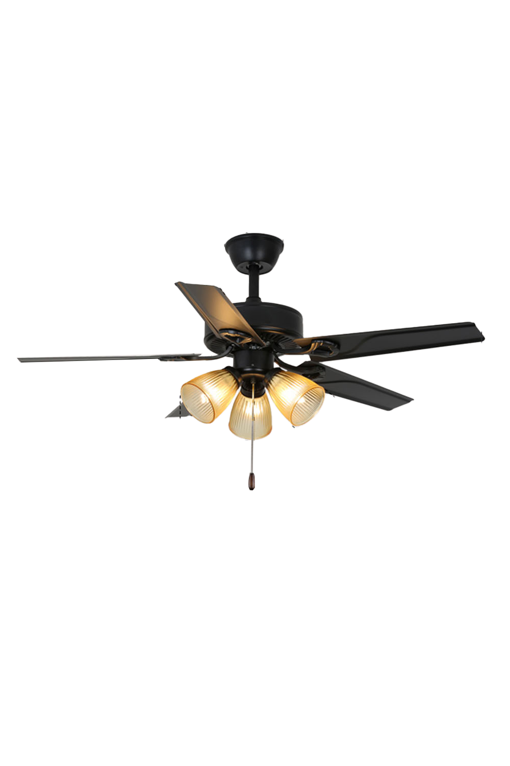 Leaf Cup Shaped Ceiling Fan Chandelier