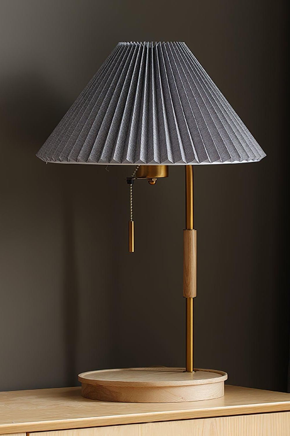 Wooden Retro Table Lamp - SamuLighting