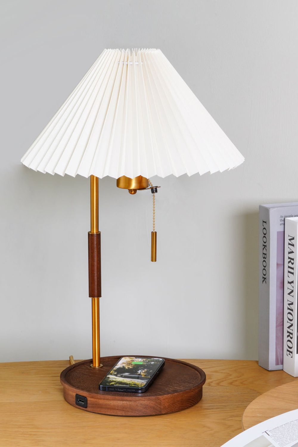 Wooden Retro Table Lamp - SamuLighting