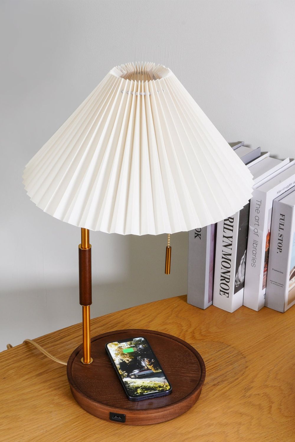 Wooden Retro Table Lamp - SamuLighting