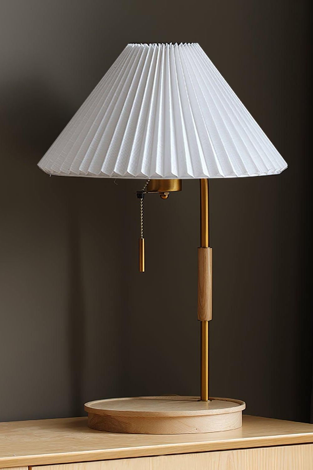 Wooden Retro Table Lamp - SamuLighting